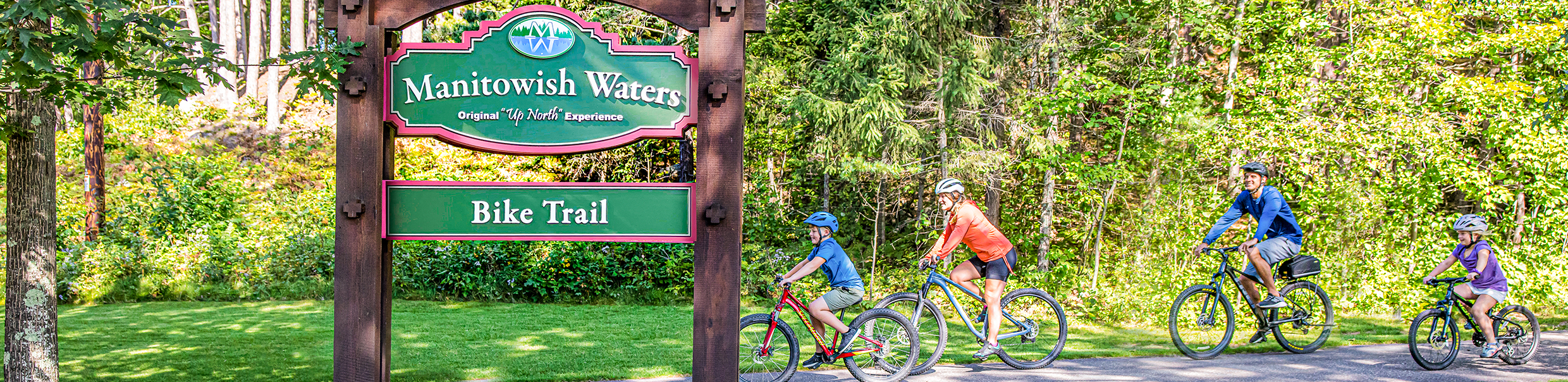 Over 50 miles of paved trails to enjoy.